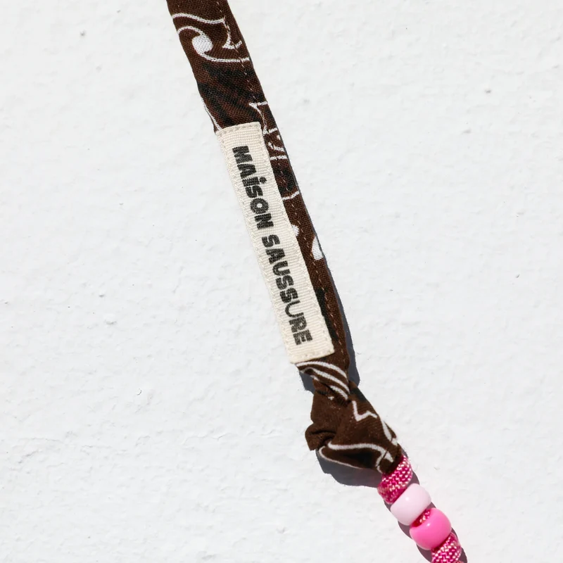 Cordon de Téléphone Chocolat - Maison Saussure