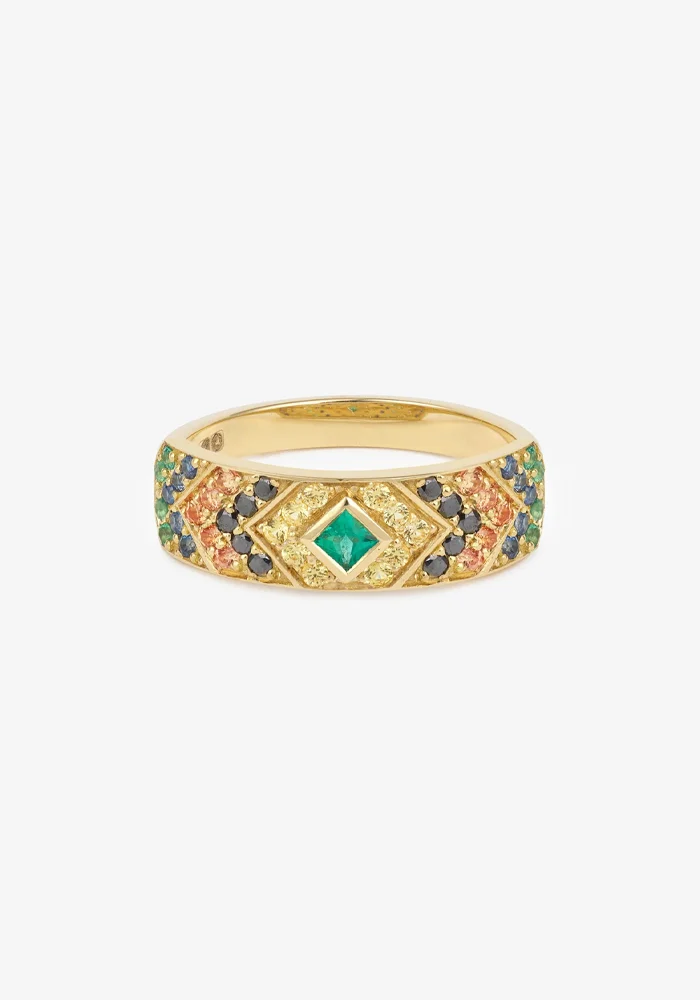 Bague Ani 3 Verte