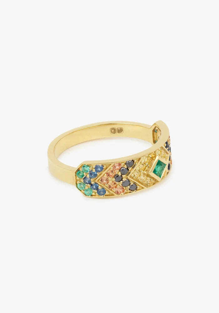 Bague Ani 3 Verte