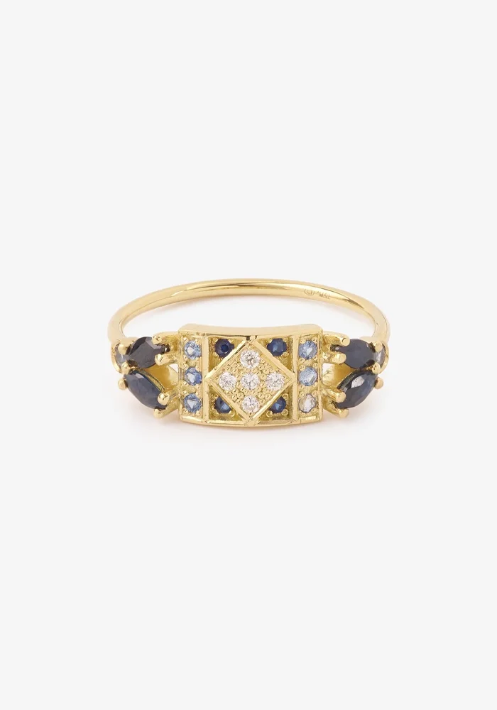 Bague Ava 2 Marine