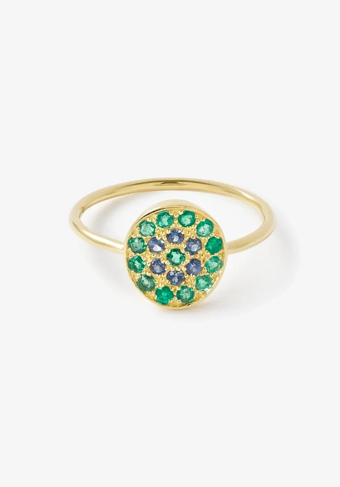 Bague Babystone 1 Verte