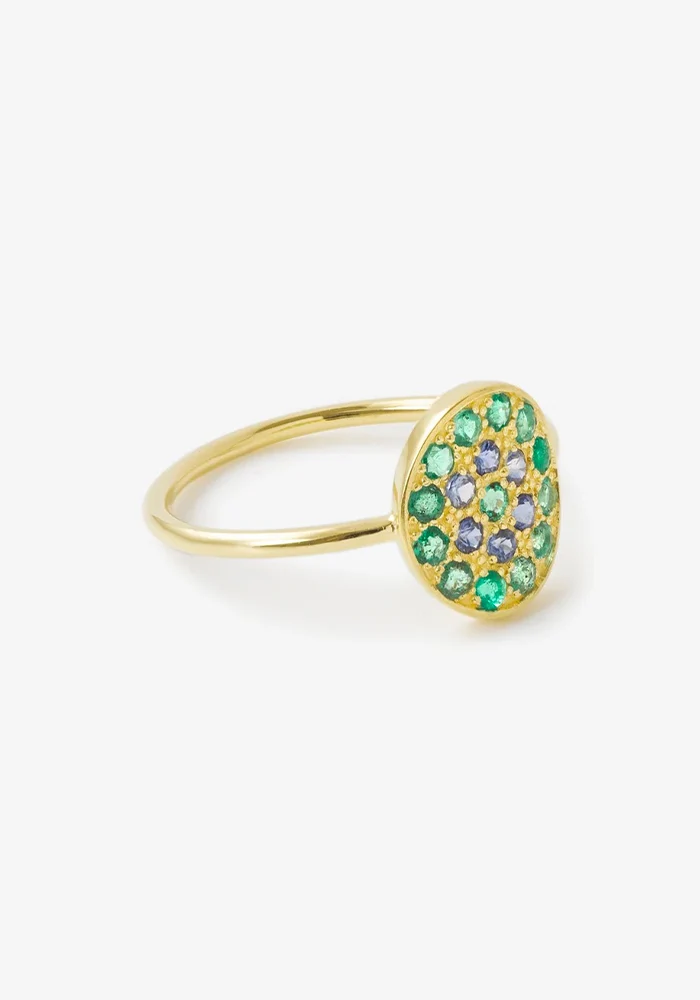 Bague Babystone 1 Verte