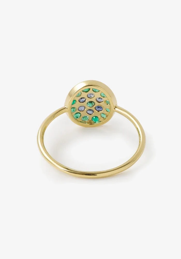 Bague Babystone 1 Verte