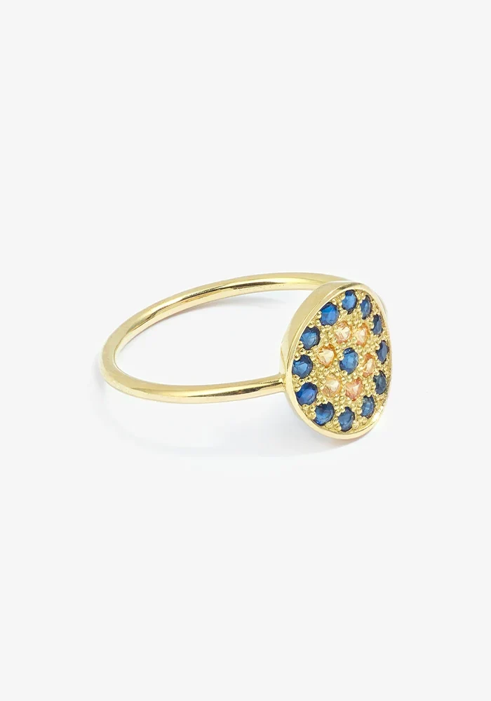 Bague Babystone 1 Bleue