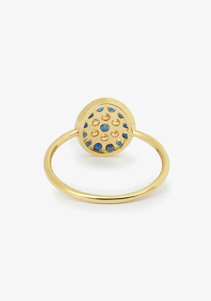 Bague Babystone 1 Bleue