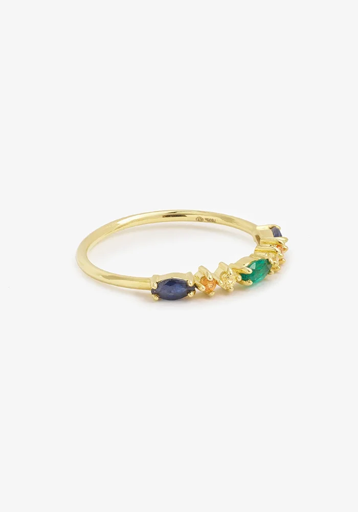 Bague Gaia 3 Vert
