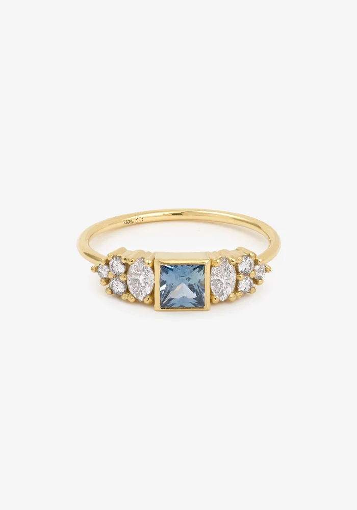 Bague Ginger 2 Bleue
