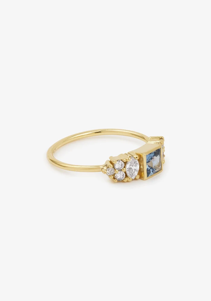 Bague Ginger 2 Bleue