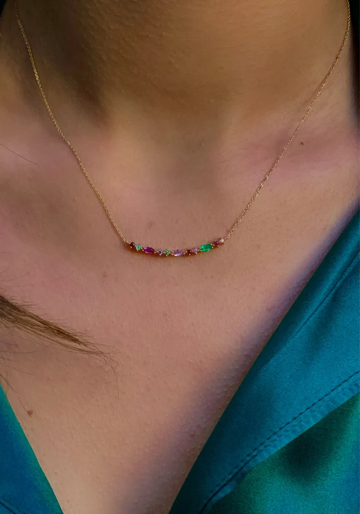 Collier Gaia 1 Rouge