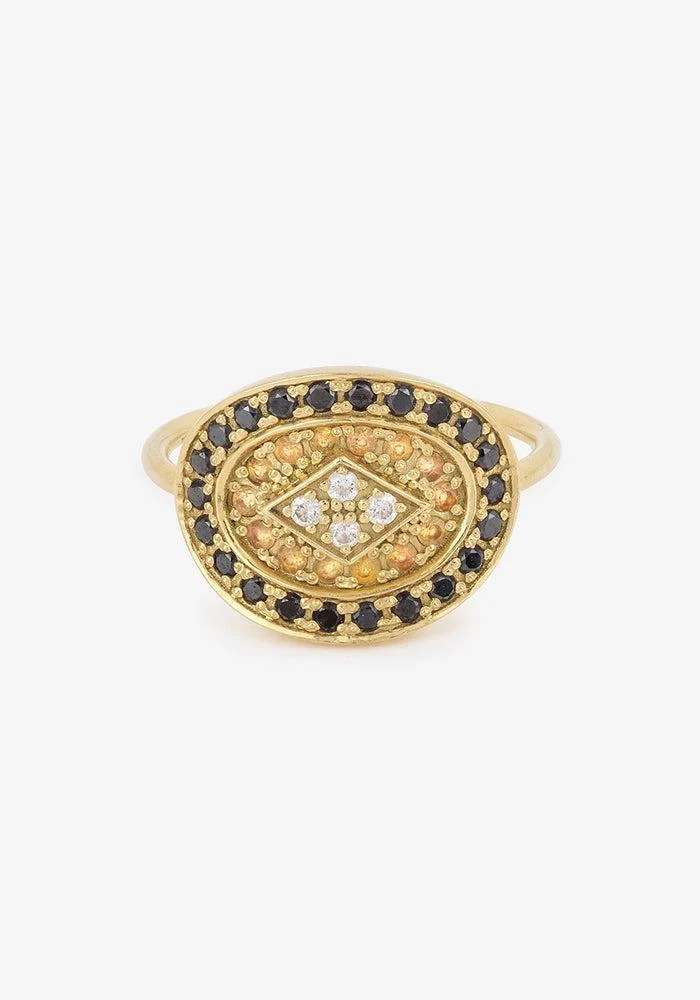 Bague Athena 1 Noire
