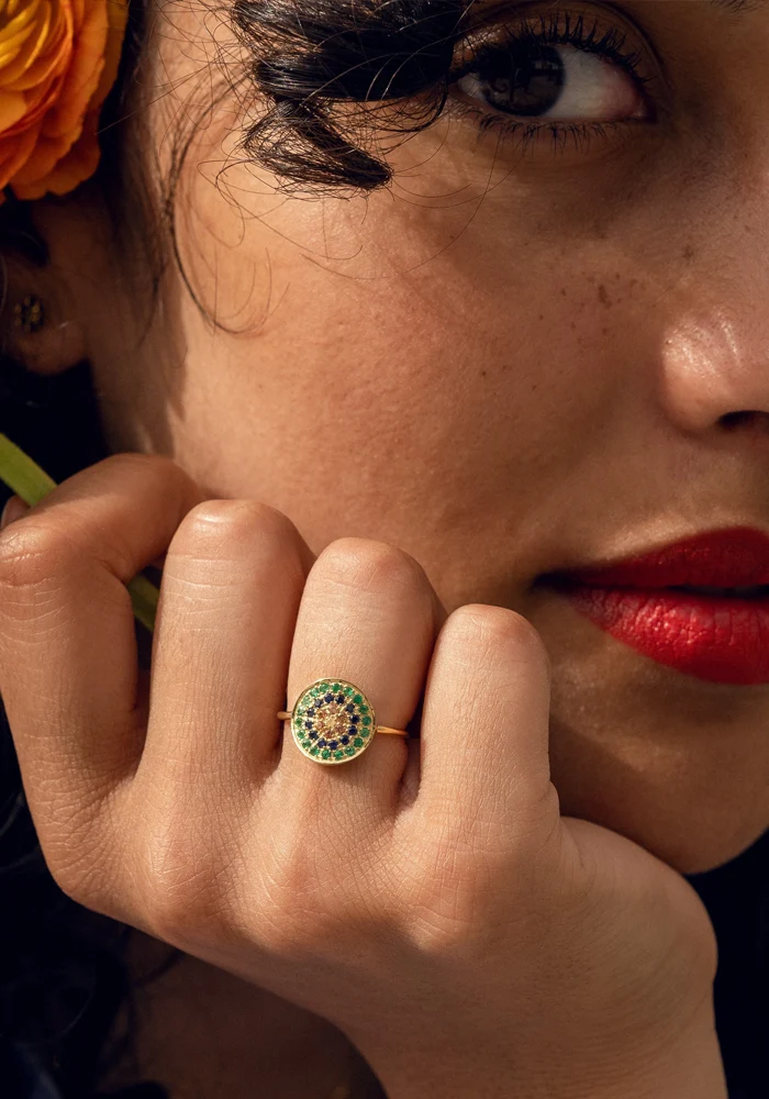 Bague Yellowstone 1 Verte