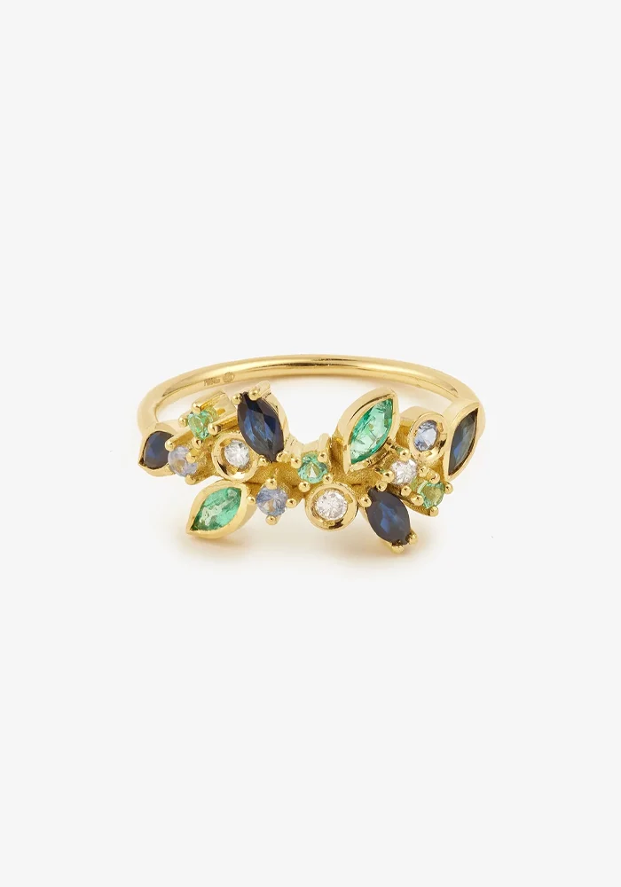 Bague Camelia 1 Peacock