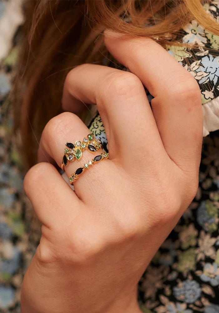 Bague Camelia 1 Peacock