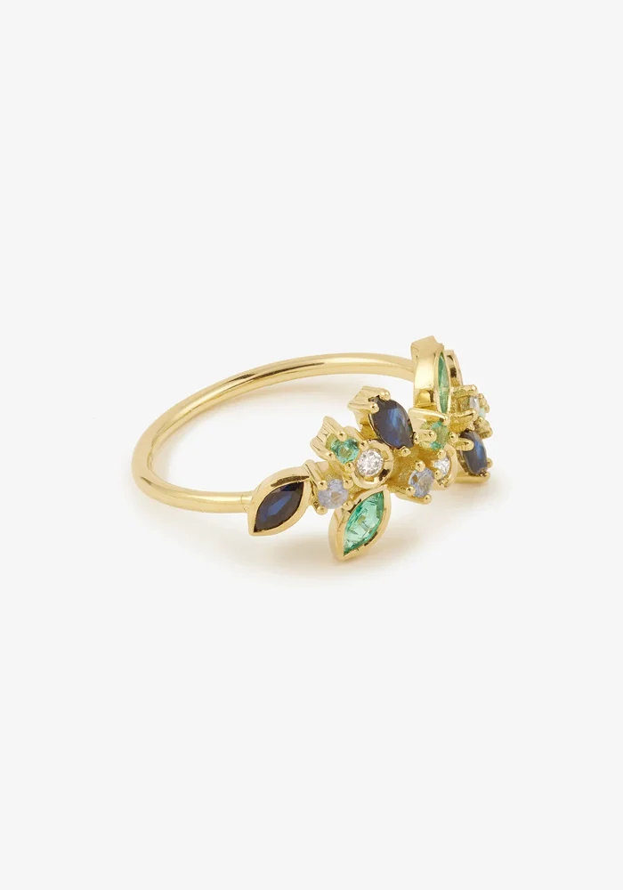 Bague Camelia 1 Peacock