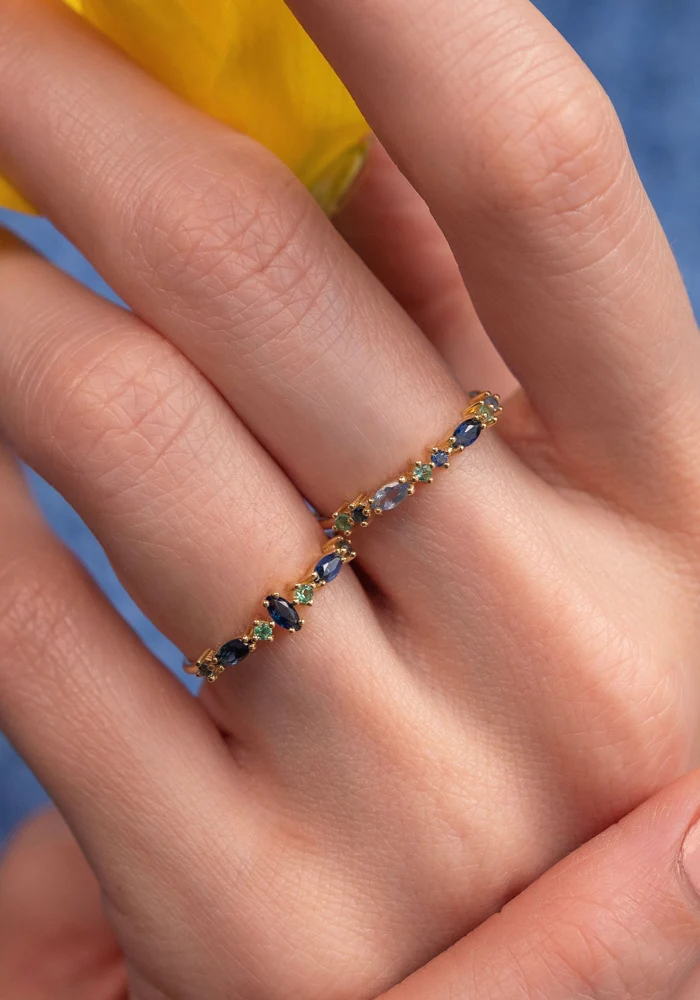 Bague Gaia 2 Marine