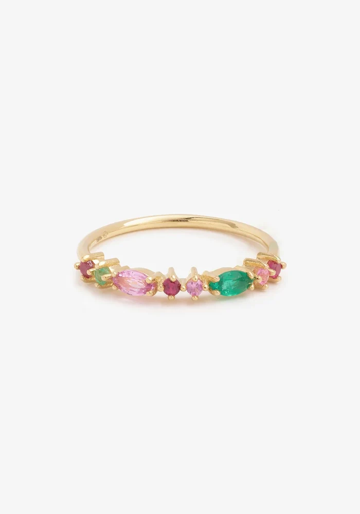 Bague Gaia 2 Rouge