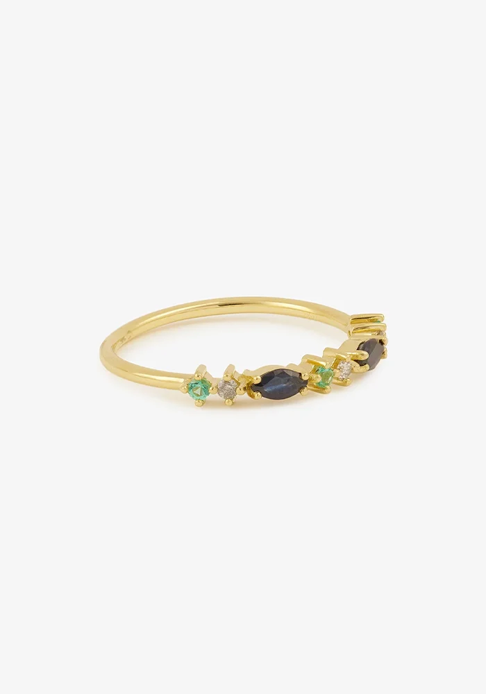 Bague Gaia 2 Peacock