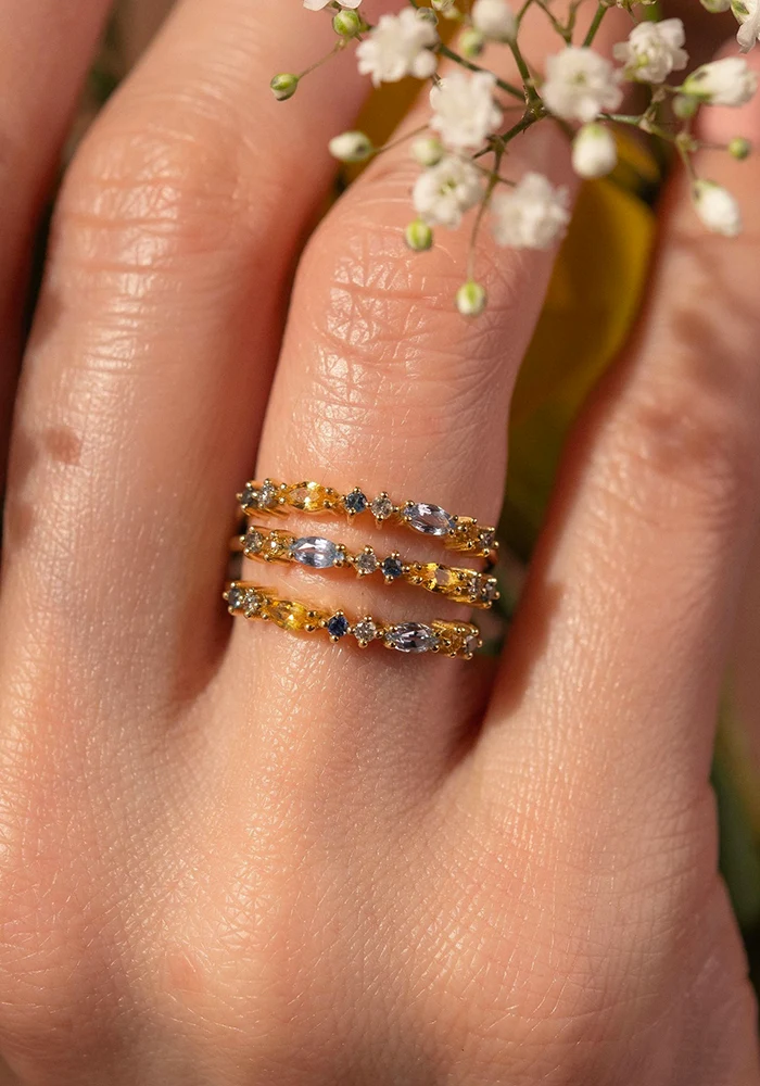 Bague Gaia 2 Givre