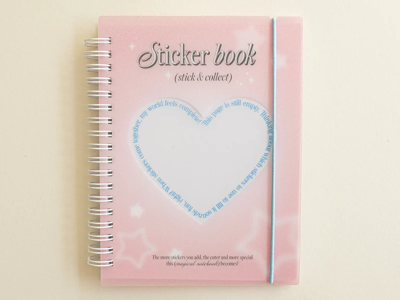 Sticker book - livre pour ranger ses stickers
