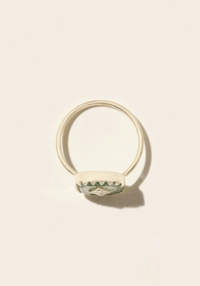 Bague Pierrot Aventurine Quartz