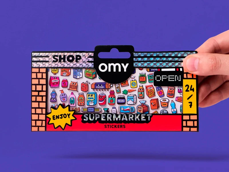 Fabulous Stickers Boutique - Supermarket - OMY
