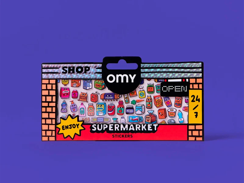 Fabulous Stickers Boutique - Supermarket - OMY