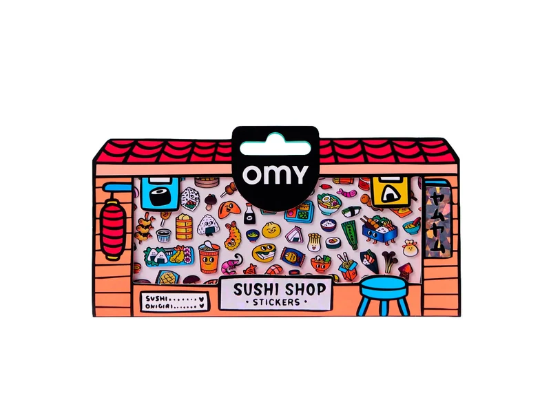 Fabulous Stickers Boutique - Sushi Shop - OMY