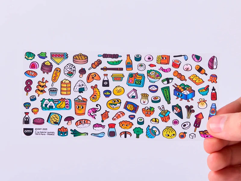 Fabulous Stickers Boutique - Sushi Shop - OMY