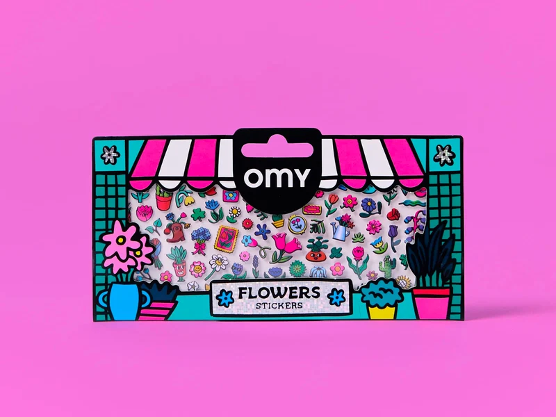Fabulous Stickers Boutique - Flower Shop - OMY