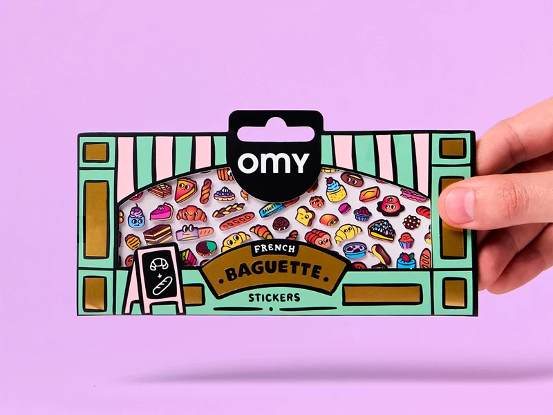 Fabulous Stickers Boutique - French Bakery - OMY