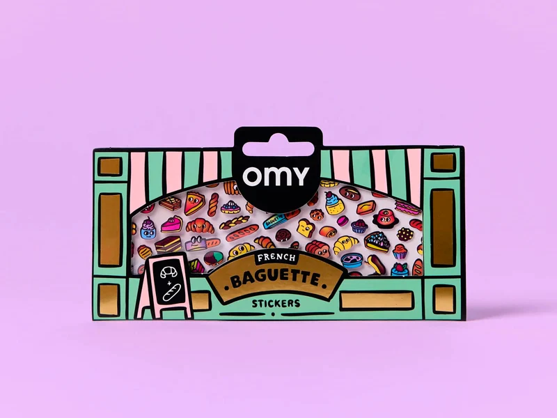 Fabulous Stickers Boutique - French Bakery - OMY