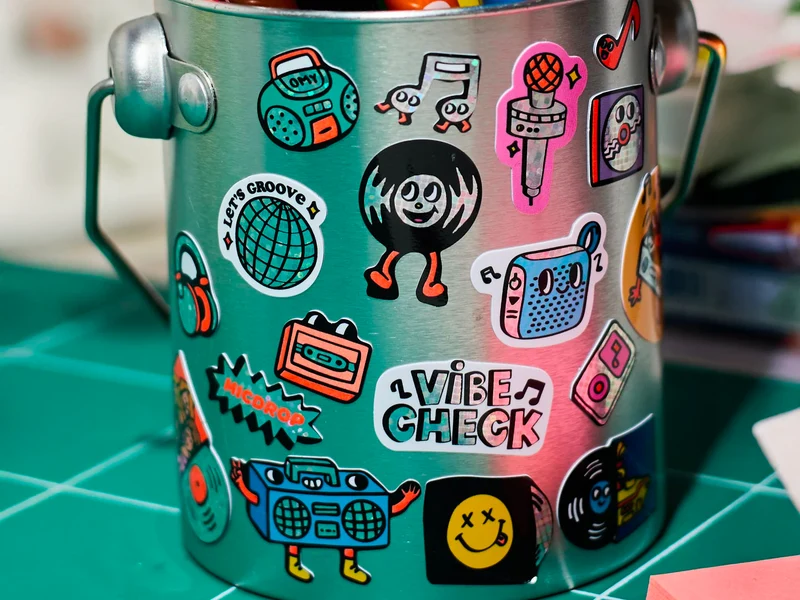 Fabulous Stickers Iconic - Music - OMY