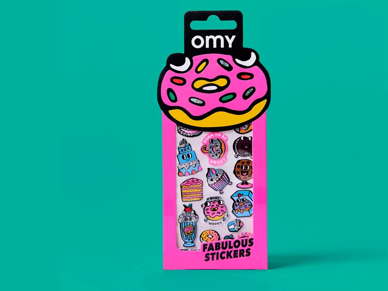 Fabulous Stickers Iconic - Donuts - OMY
