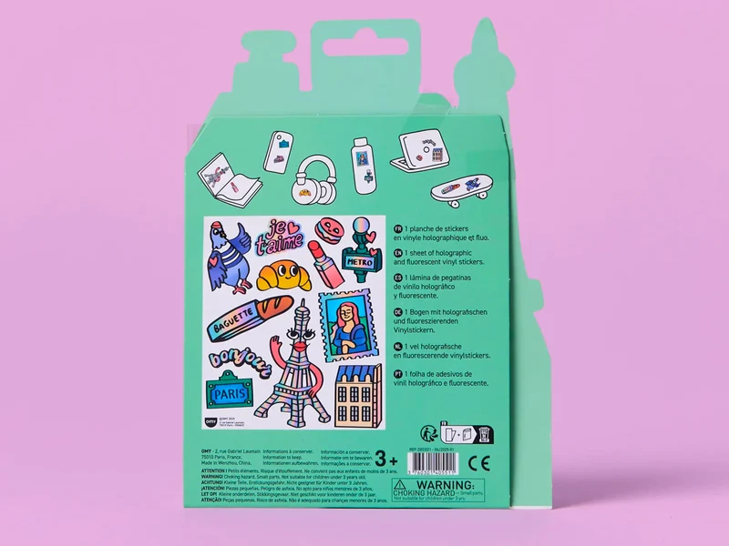 Fabulous Stickers Big Paris - OMY