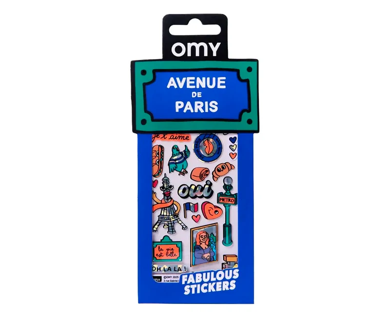 Fabulous Stickers Iconic - Avenue de Paris - OMY