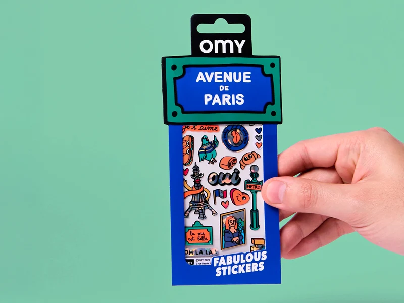 Fabulous Stickers Iconic - Avenue de Paris - OMY