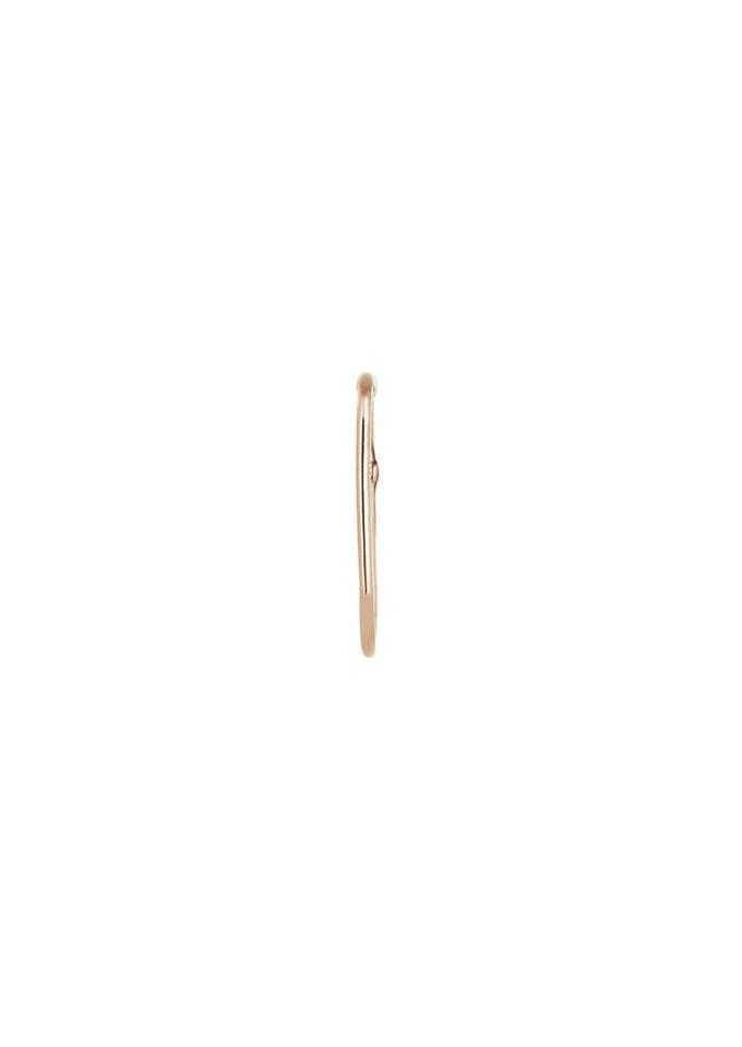 Boucle D'Oreille Equality Hoop En Or Rose