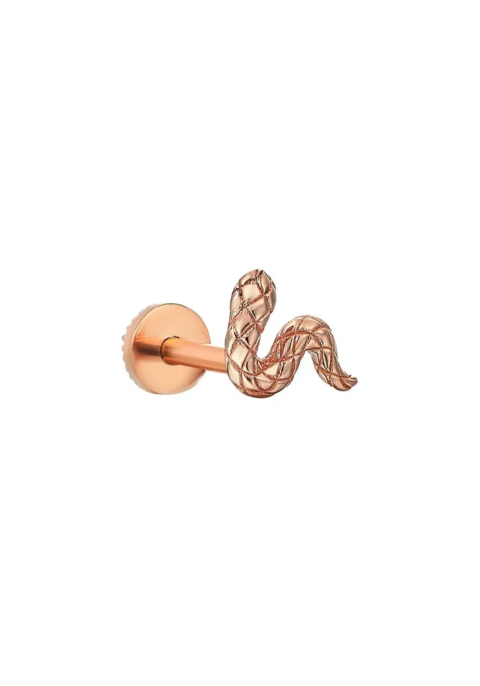 Piercing Textured Snake