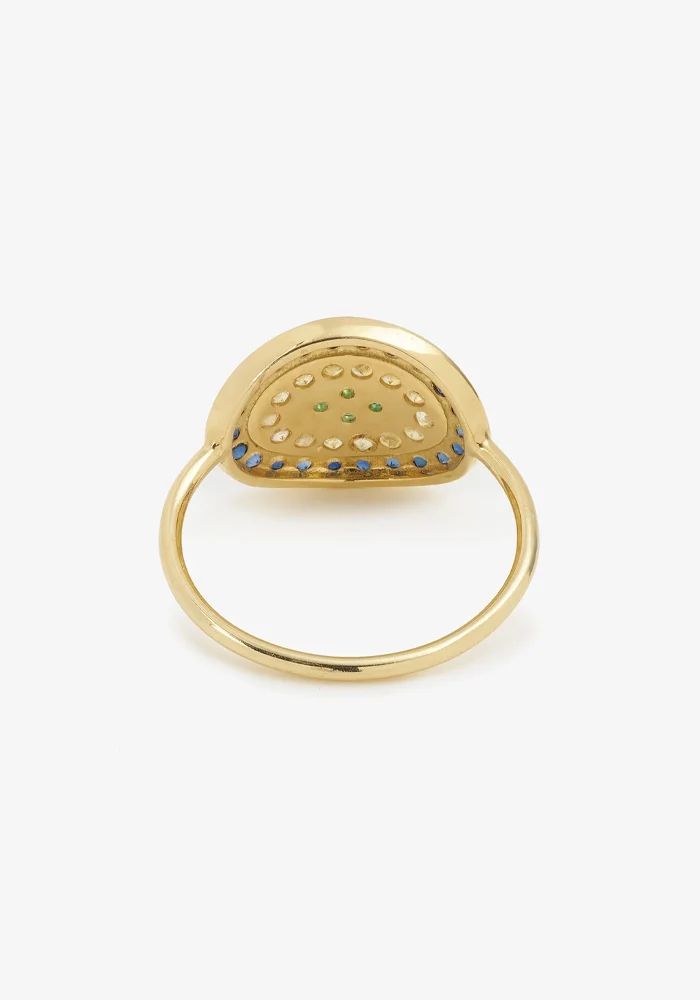 Bague Athena 1 Bleue