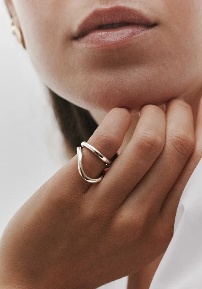 Bague Echo Argent