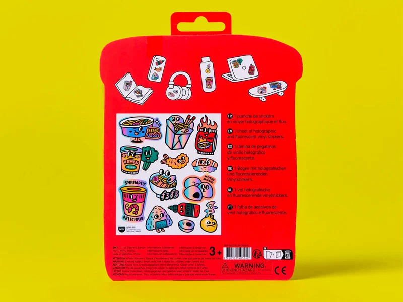 Fabulous Stickers Big - Noodle - OMY