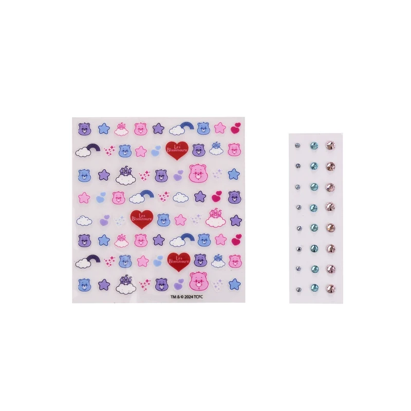 Stickers Ongles & Strass Bisounours - Take Care