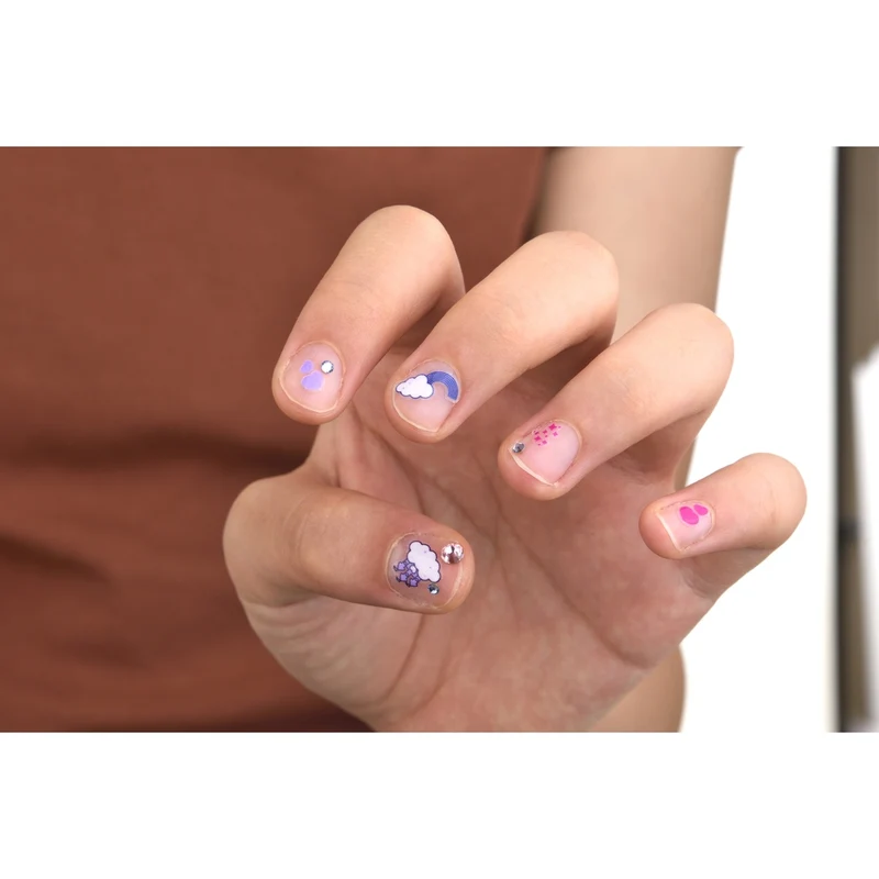 Stickers Ongles & Strass Bisounours - Take Care