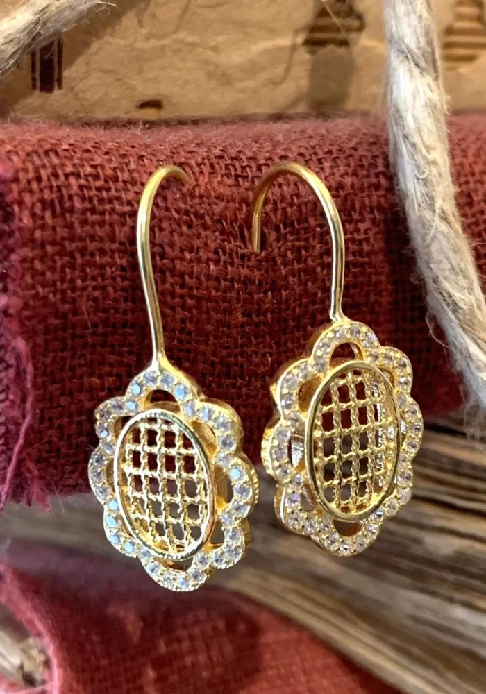Boucles D'Oreilles Tennis
