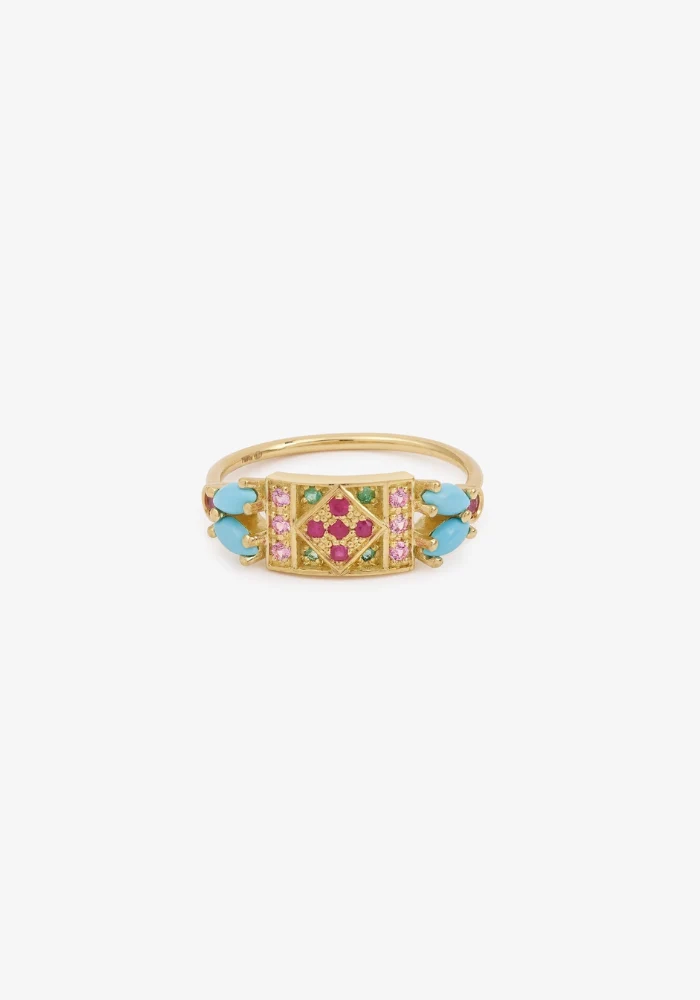 Bague Ava 2 Turquoise