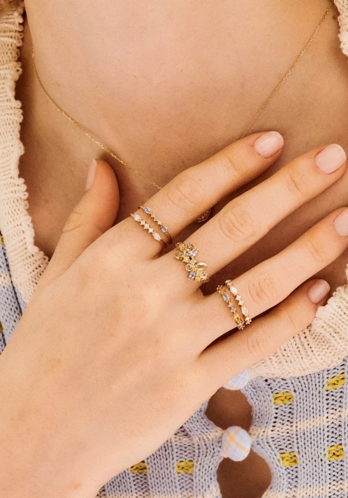 Bague Gaia 6 Givre