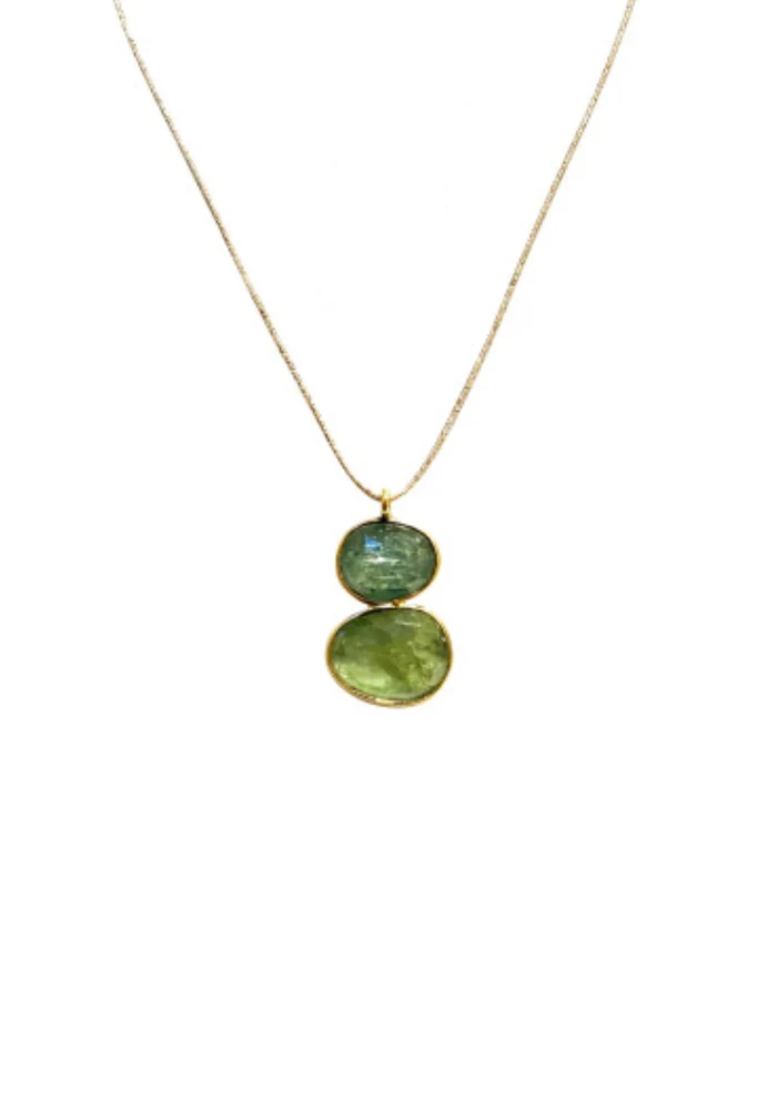 Collier Petit Namaste Vert