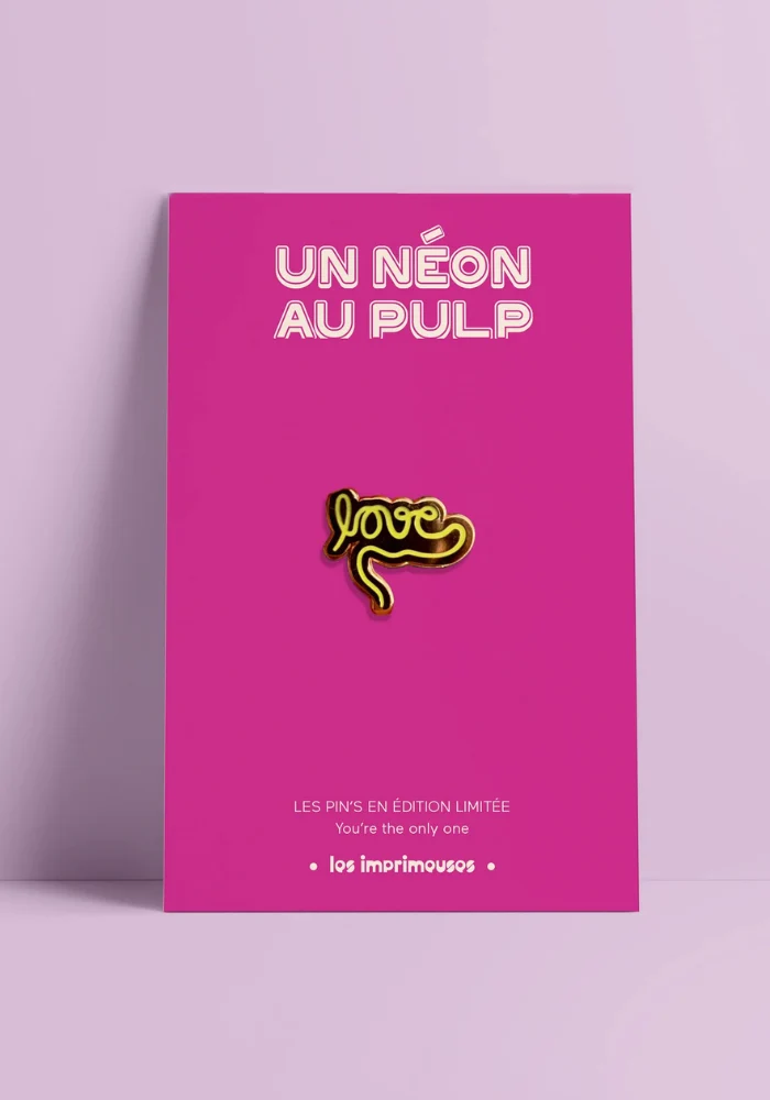 Pin's Un Néon Au Pulp Phosphorescent