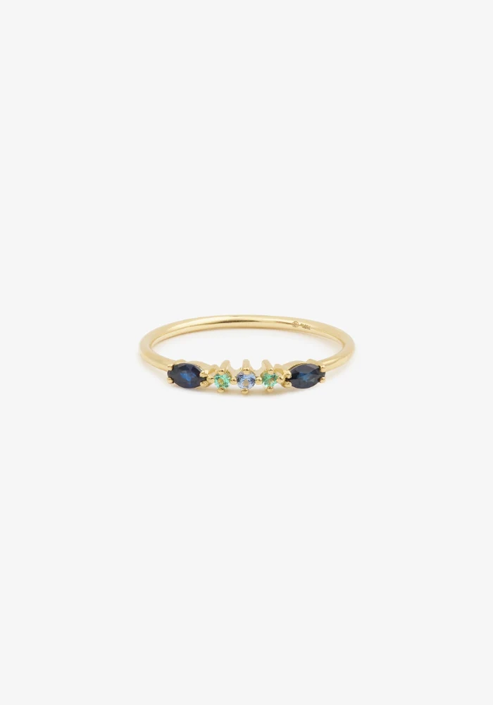 Bague Gaia 6 Marine