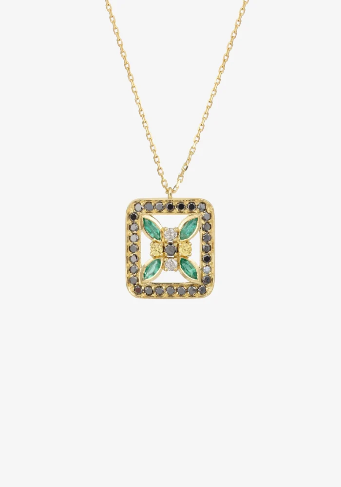 Collier Rita 4 Vert